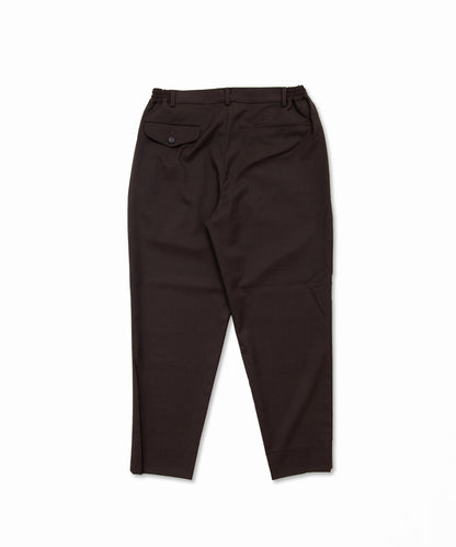 Sustainable Gabardine Pants Brown DQ-P039
