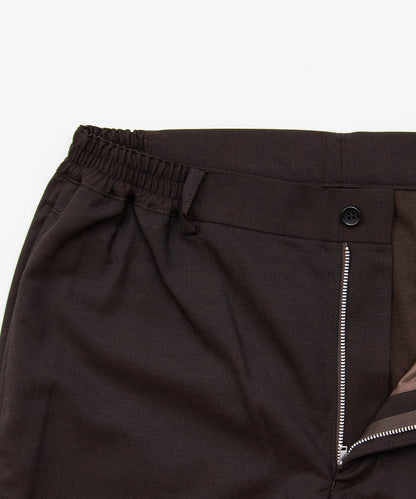 Sustainable Gabardine Pants Brown DQ-P039