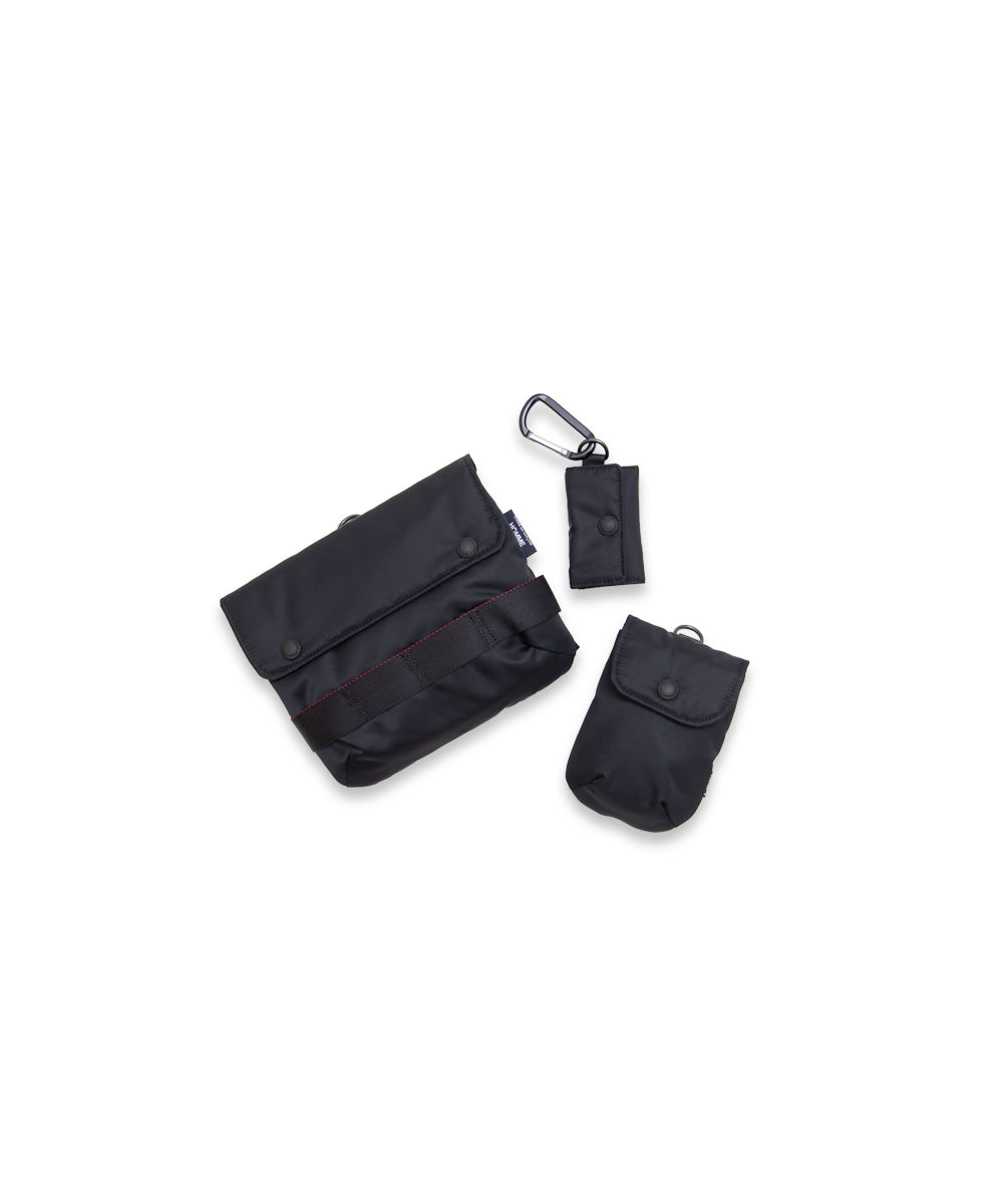 COMME des GARCONS HOMME / HR-K207 / Multi-Pocket Shoulder Bag / 26FW / Black