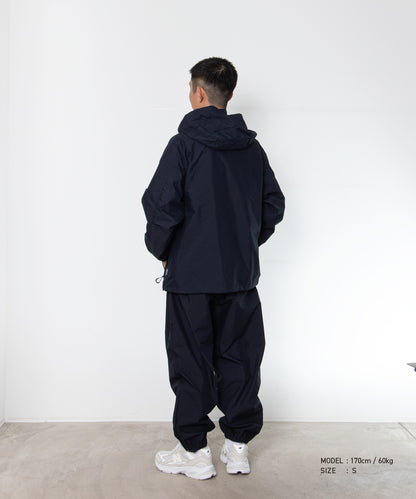 Cotton-Polyester Typewriter Pants