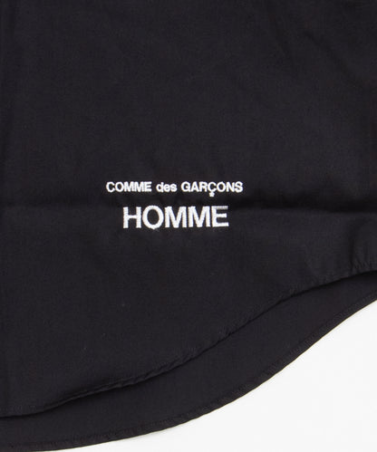 COMME des GARCONS HOMME / HR-B102 / Cotton Broad Shirt / 26FW / Black