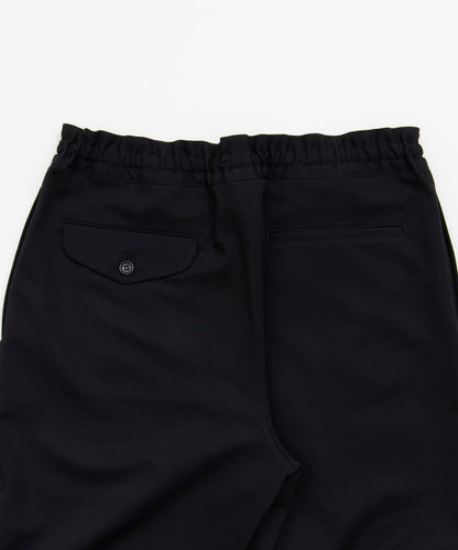 Wool Gabardine Pants black