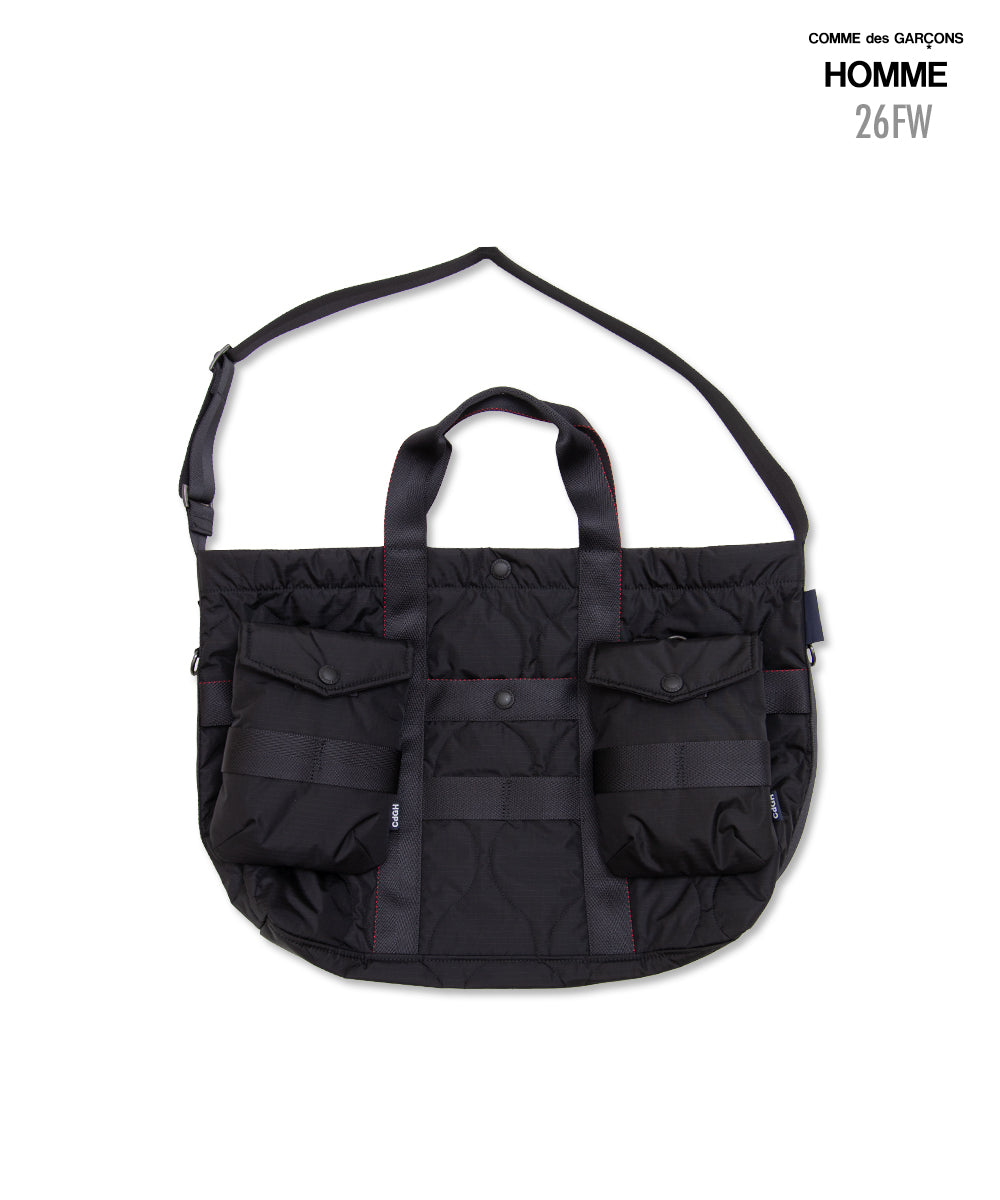 COMME des GARCONS HOMME / HR-K206 / Multi-Pocket Tote Bag / 26FW / Black