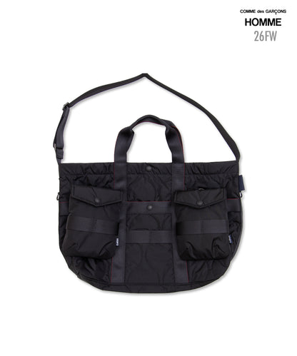 COMME des GARCONS HOMME / HR-K206 / Multi-Pocket Tote Bag / 26FW / Black