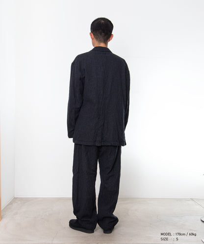 COMME des GARCONS HOMME / HR-J017 / Wool Serge Felted Jacket / 26FW / Charcoal