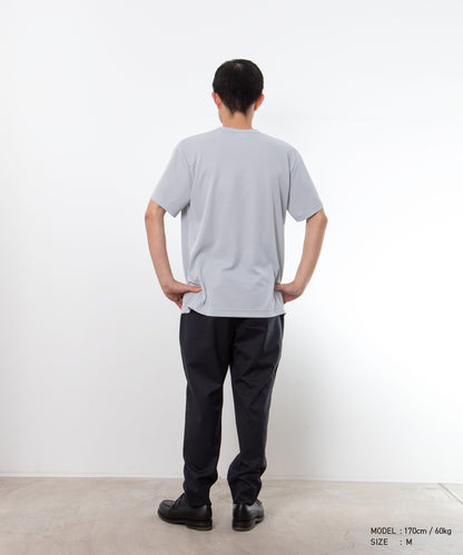 Cotton Jersey Printed T-Shirt Gray / Black DQ-T002