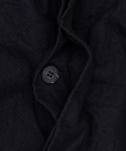 COMME des GARCONS HOMME / HR-C101 / Wool Serge Felted Coat / 26FW / Black