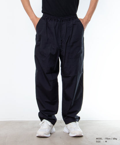Cotton Broadcloth Pants Navy HQ-P103