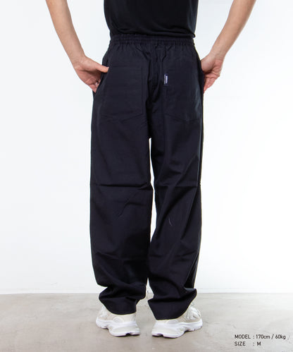 Cotton Broadcloth Pants Navy HQ-P103