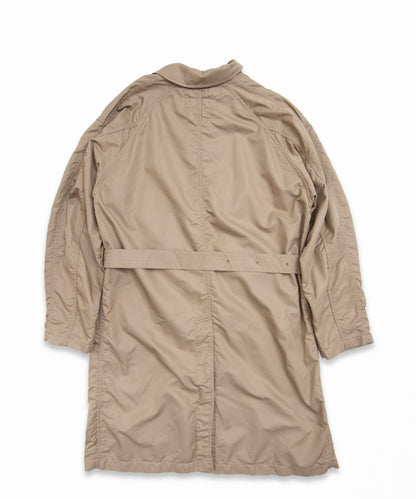 COMME des GARCONS HOMME / HR-C001 / Cotton Polyester Gabardine Processed Coat / 26FW / Beige