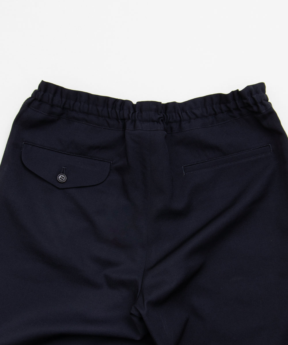 Wool Gabardine Pants Navy