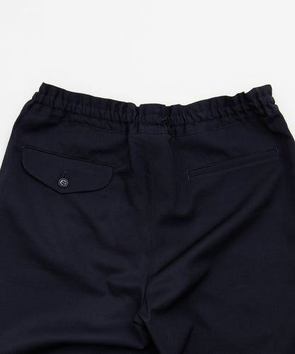 Wool Gabardine Pants Navy
