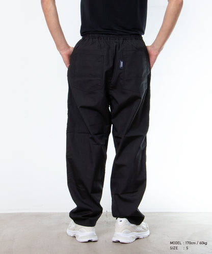 Cotton Broadcloth Pants Black HQ-P103