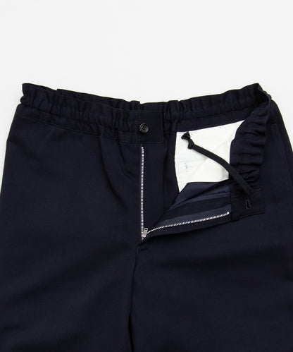 Wool Gabardine Pants Navy