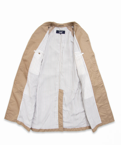 COMME des GARCONS HOMME / HR-C001 / Cotton Polyester Gabardine Processed Coat / 26FW / Beige