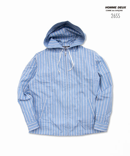 Cotton Broadcloth Stripe Shirt