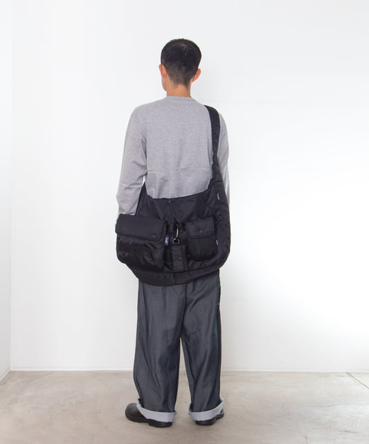 COMME des GARCONS HOMME / HR-K207 / Multi-Pocket Shoulder Bag / 26FW / Black